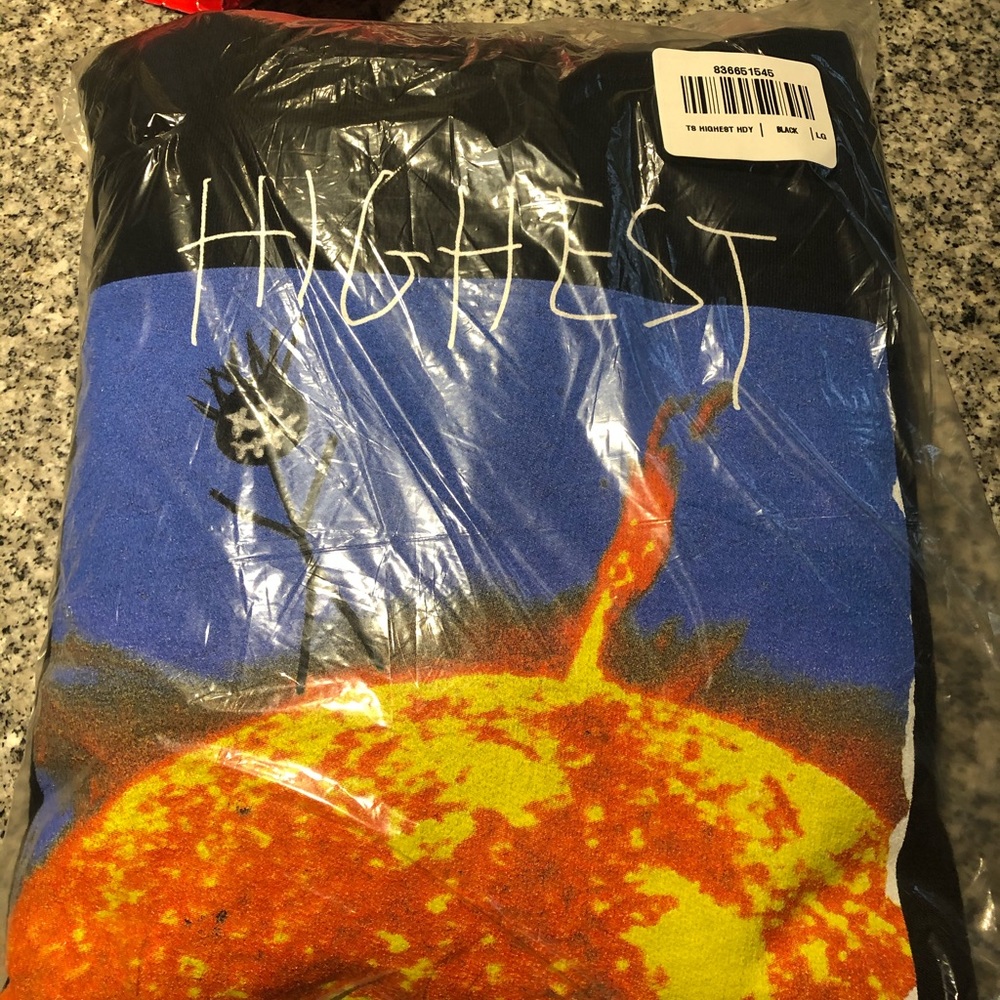 Travis Scott Highest In The Room Sun Hoodie HITR